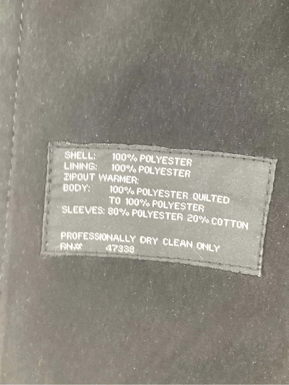 Kenneth Cole New York Men's Black Trench Coat